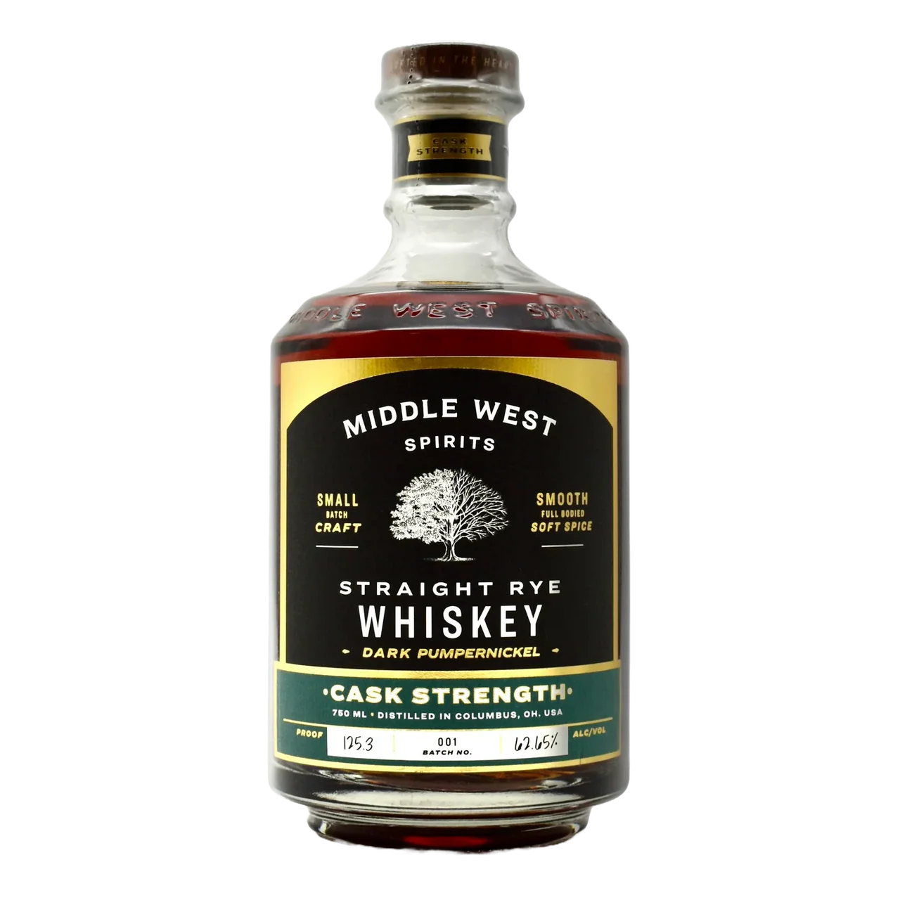 Middlewest Spirits Pumpernickel Rye Single Barrel Tater Sticker