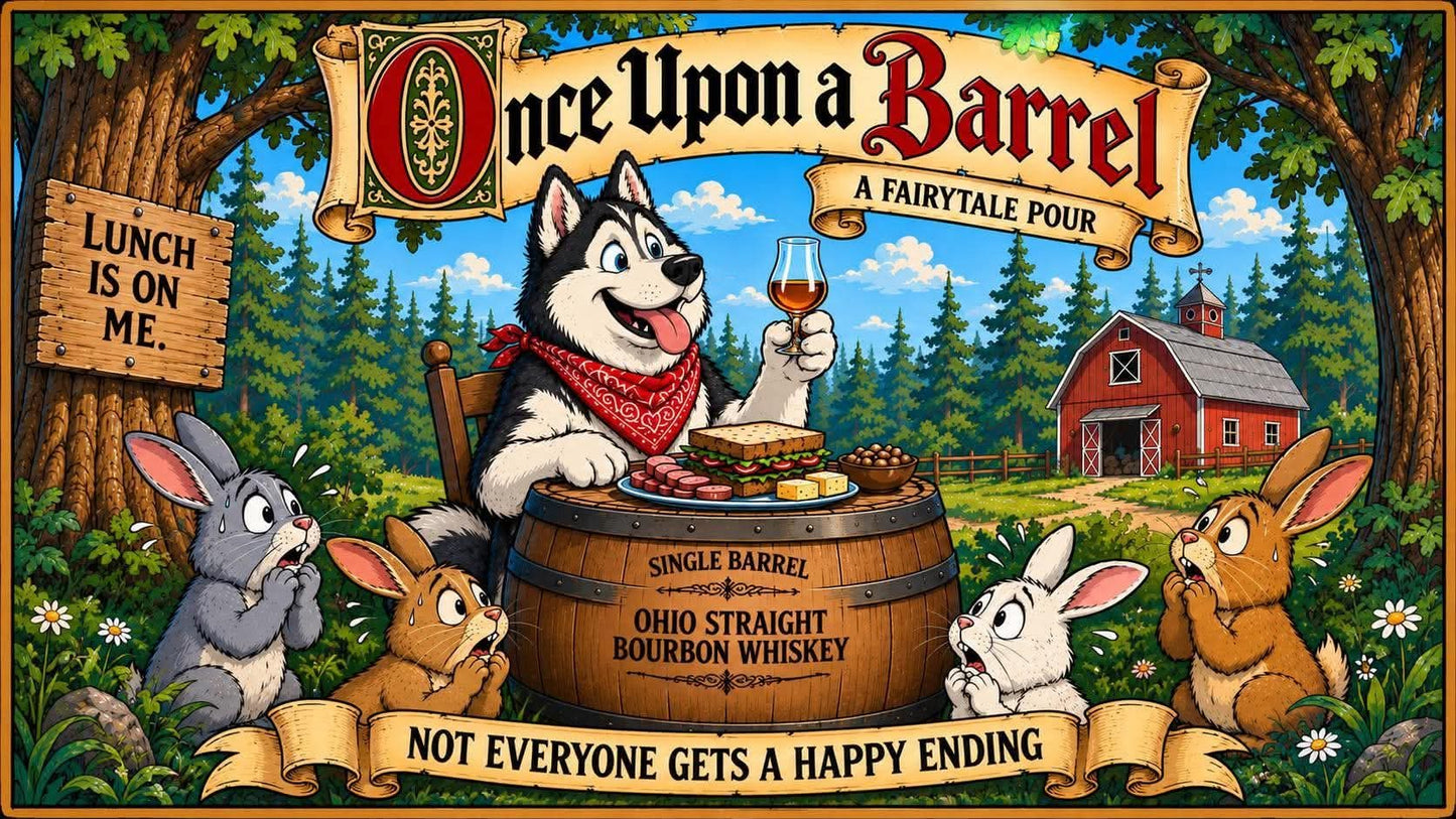Tom's Foolery 11-year Double Barreled Bourbon Tater Sticker